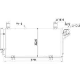 CONDENSATEUR MAZDA CX5 11/2011