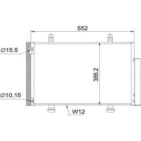 CONDENSATEUR SUZUKI SWIFT 10/2010