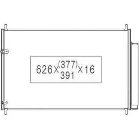 CONDENSATEUR TOYOTA TOYOTA AURIS 10/2006