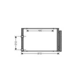 CONDENSATEUR TOYOTA TOYOTA PRIUS 08/03