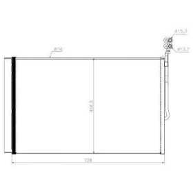 CONDENSATEUR VW TOUAREG 01/2010