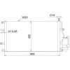 CONDENSATEUR VOLVO C70/S60/S70/S80/V70II