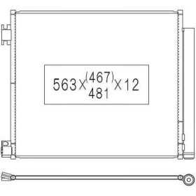 CONDENSATEUR QUASHQAI. 14 18