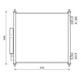 CONDENSATEUR Land Rover Range Rover IV