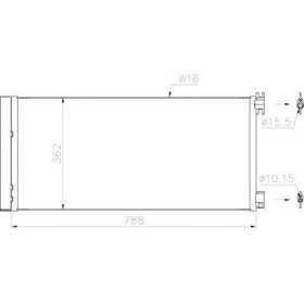 CONDENSATEUR OPEL Vivaro 2014  1.6DCTi