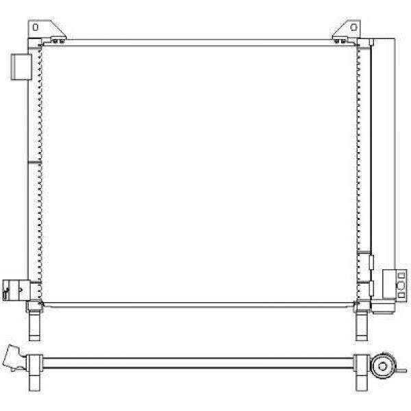 CONDENSATEUR NISSAN Micra K13
