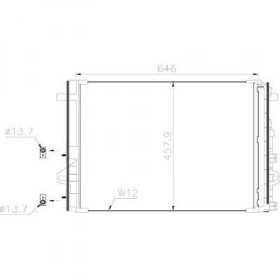 CONDENSATEUR MERCEDES A Klasse 176