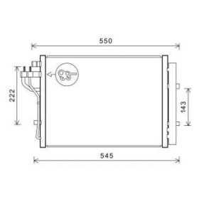 CONDENSATEUR HYUNDAI I10  08/2013