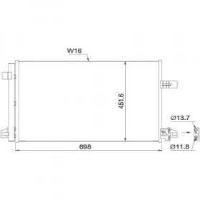 CONDENSATEUR VW Transporter T6