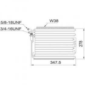 CONDENSATEUR PORSCHE 911