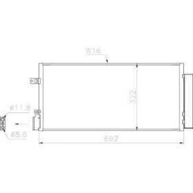CONDENSATEUR CHEVROLET AVEO 08/2013