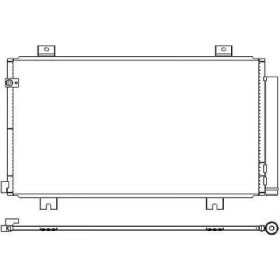 CONDENSATEUR HONDA CIVIC X 06/2017