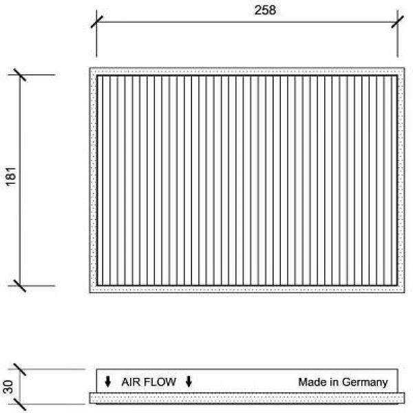 FILTRE INTÃ‰RIEUR VW Passat