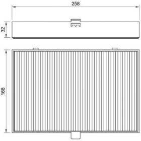 FILTRE INTÃ‰RIEUR VOLVO 850/S70/S90/V70/V90