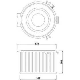 FILTRE INTÃ‰RIEUR VW Transporter