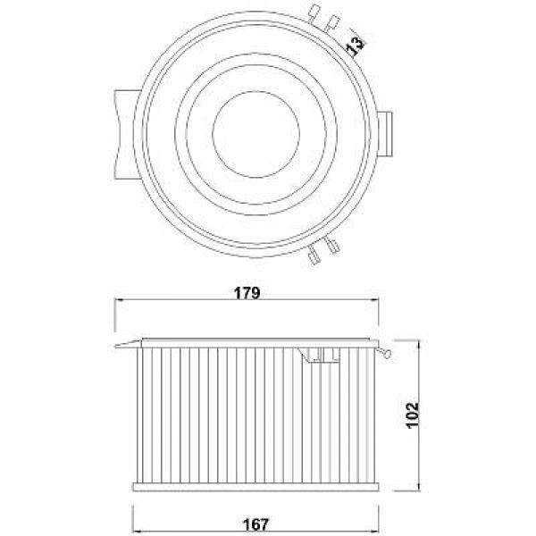 FILTRE INTÃ‰RIEUR VW Transporter