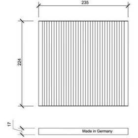 FILTRE INTERIEUR RENAULT Megane