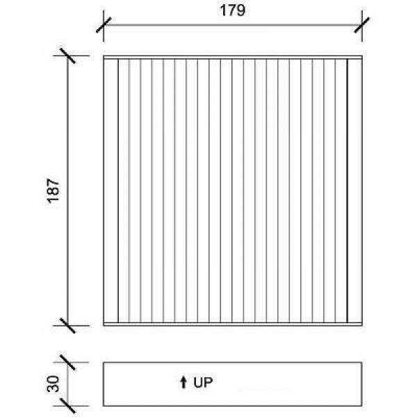 FILTRE INTERIEUR FIAT Sedici