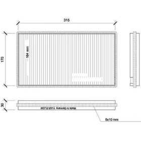 FILTRE INTÃ‰RIEUR BMW E60/E61/E63/E64