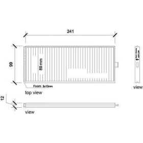 FILTRE INTERIEUR HYUNDAI Accent II/Getz