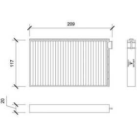 FILTRE INTERIEUR HYUNDAI H 1 Cargo  2008
