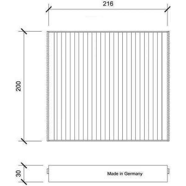 FILTRE INTERIEUR SUBARU Forester  06.2002.