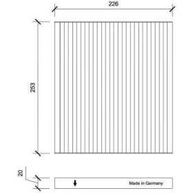 FILTRE INTERIEUR HYUNDAI Santa FÃ© III  09.2012