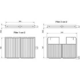 FILTRE INTÃ‰RIEUR TOYOTA Carina E