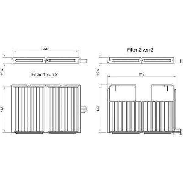 FILTRE INTÃ‰RIEUR TOYOTA Carina E
