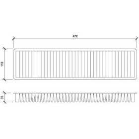 FILTRE INTÃ‰RIEUR MINI R50/R52