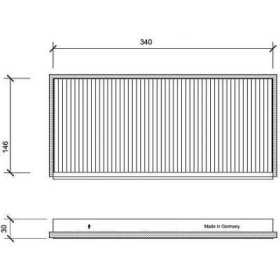 FILTRE INTÃ‰RIEUR FORD Fiesta/Ka/Courier