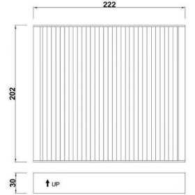 FILTRE INTÃ‰RIEUR LEXUS GS/IS/RC