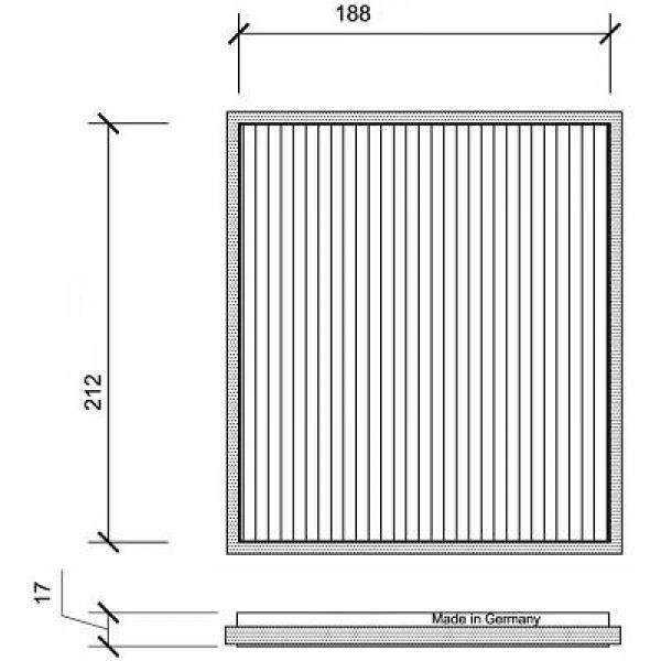 FILTRE INTÃ‰RIEUR TOYOTA Rav4/Yaris