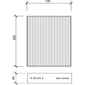 FILTRE INTÃ‰RIEUR INTELLIGENT Roadster/Forfour