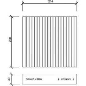 FILTRE INTÃ‰RIEUR ALFA ROME 159/Brera/Spider