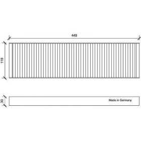 FILTRE INTÃ‰RIEUR MINI R56  09.06 11.13