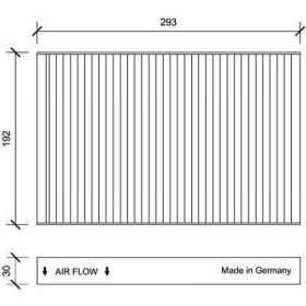 FILTRE INTERNE IVECO Daily IV + V