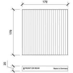 FILTRE INTERIEUR CITROEN C Zero  10.2010