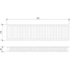 FILTRE INTÃ‰RIEUR MINI (BMW R50 / R52