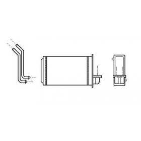 CHAUFFAGE REFROIDISSEUR PEUG 205 02/1984