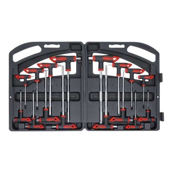 ClÃ©s poignÃ©e T six pans intÃ©rieurs/profil en T pour Torx 16 piÃ¨ces