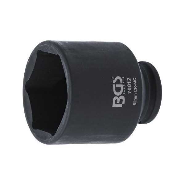 Douille Ã  choc six pans 12 5 mm 1/2" 52 mm