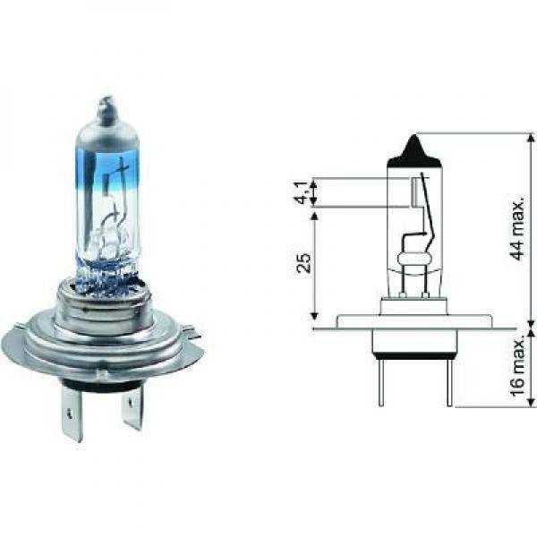 H7 12V 55W PX26d H7 GlÃ¼hlampe Xenon Look