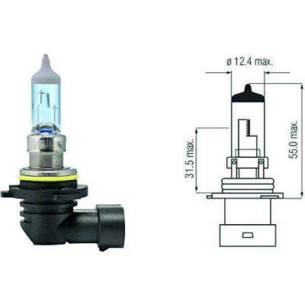 HB4 [9006] 12V 51W P22d HB4 GlÃ¼hlampe   Xenonlook