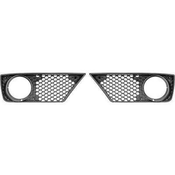 CALANDRE AVANT DROIT / LI. W211. GITTER RE.+LI. MIT LOCH