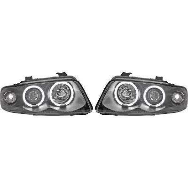 JEU DE PHARES AUDI A4. 95 98        H1+H1 FÃœR LWR