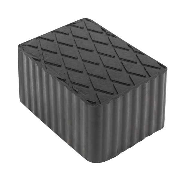 TAMPON EN CAOUTCHOUC POUR Ã‰LÃ‰VATEUR 160X120X100MM