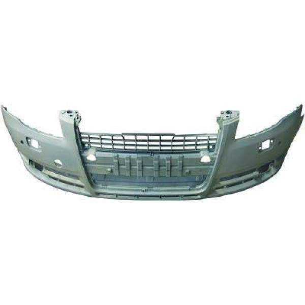 PARE CHOCS AVANT AUDI A4. 04 08            GRUNDIERT