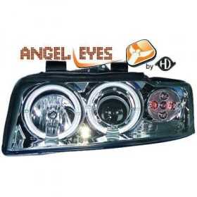 ENSEMBLE DE PHARES DESIGN A4. 00 04       KLARGLAS/CHROM