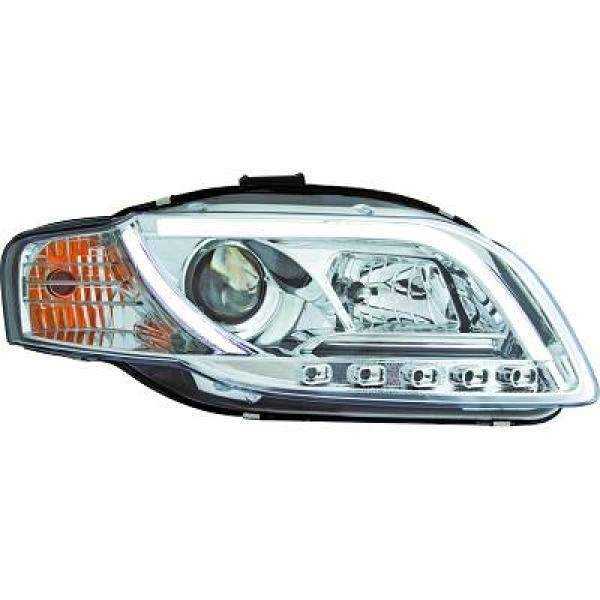 CASQUE DESIGN AUDI A4. 04 07       KLARGLAS/CHROM